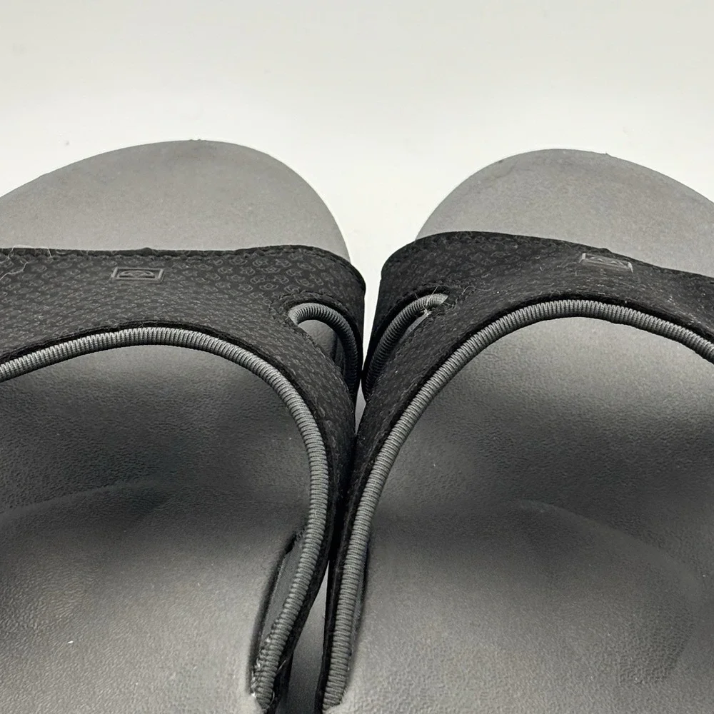 Spenco Kholo‎ Men's Orthotic Slide Sandals CarbonPewter US9D UK7D EUR 39.5 CM 26